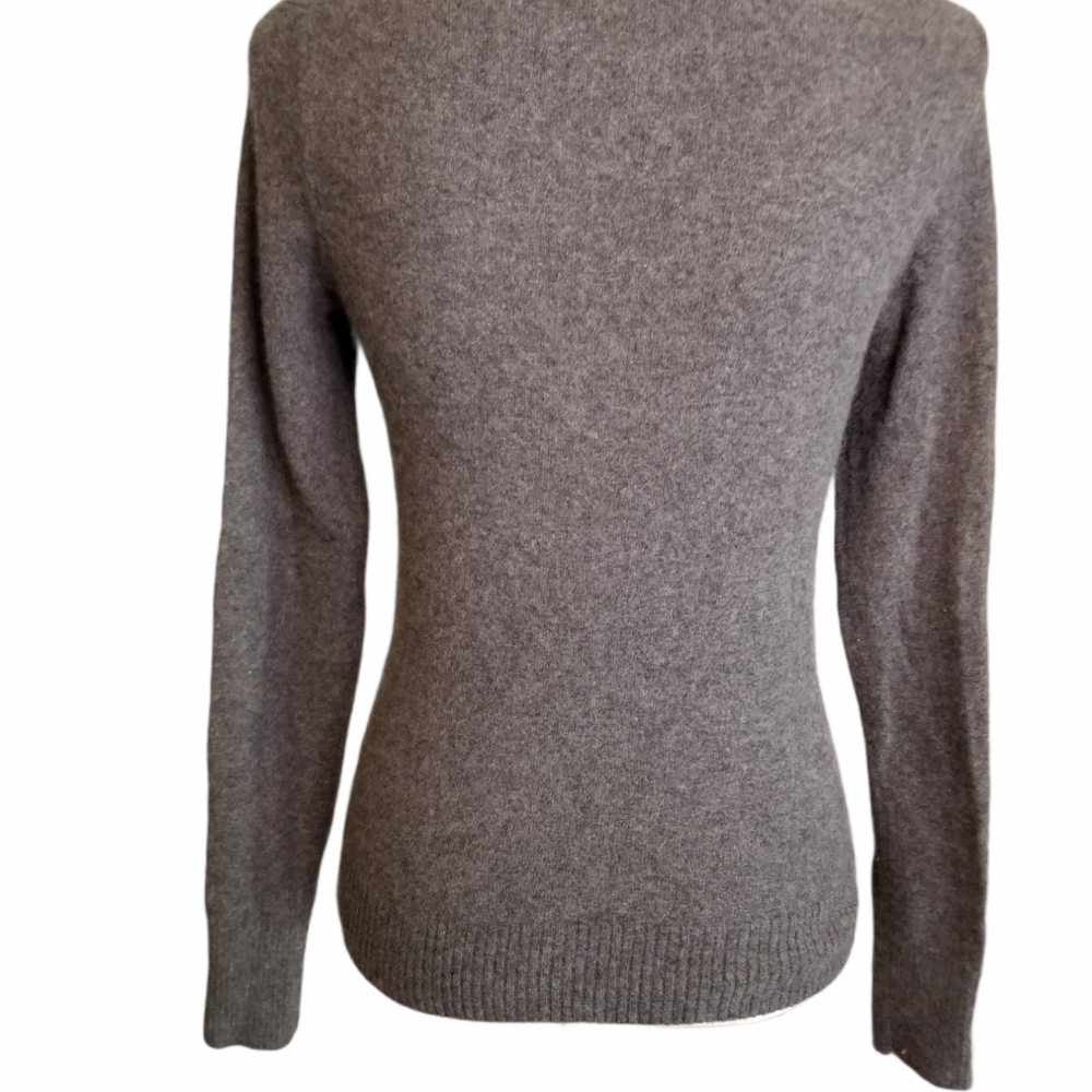 Vintage TWEEDS 2-Ply Cashmere Argyle Crew Sweater - Picture 6 of 8